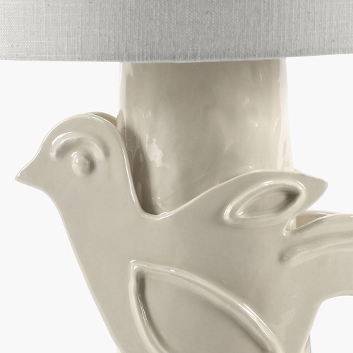 White table lamp - white Paloma