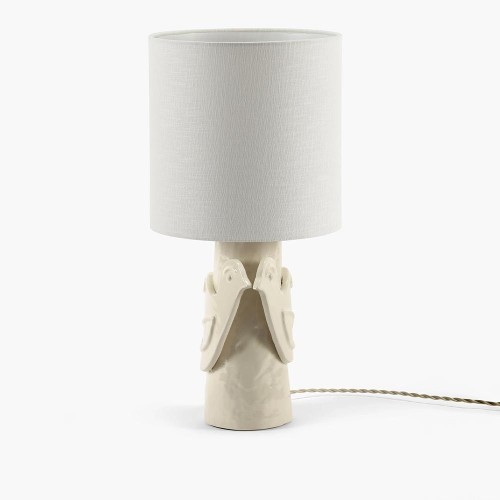Lampe de table blanche - blanc Paloma