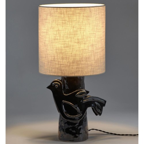 Paloma table lamp Black - Beige
