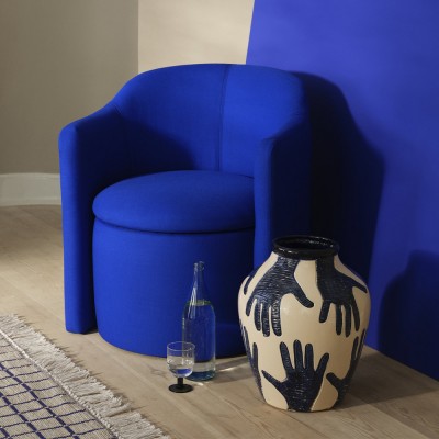 Vijver fauteuil - blauw BrosteCopenhagen