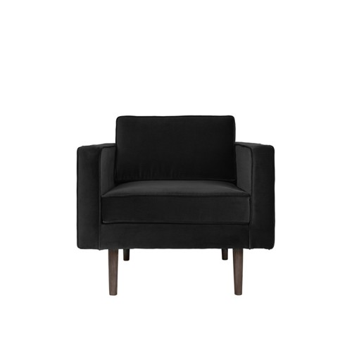 Wind armchair - black