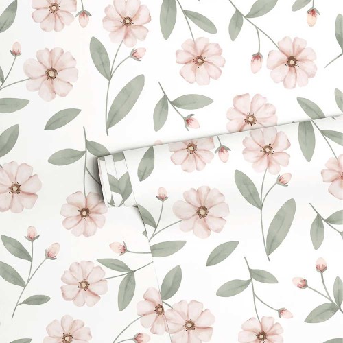 EDEN behang - Straling en bloemknoppen