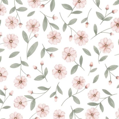 Carta da parati EDEN - Radiosità e boccioli di fiori 2