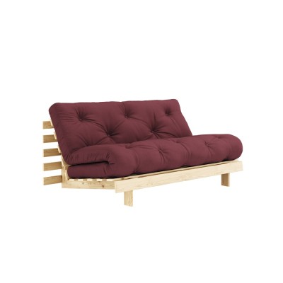 Divano letto Roots 160 - 710 Bordeaux
