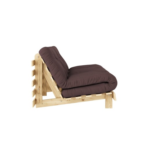 Divano letto Roots 160 - 715 Marrone