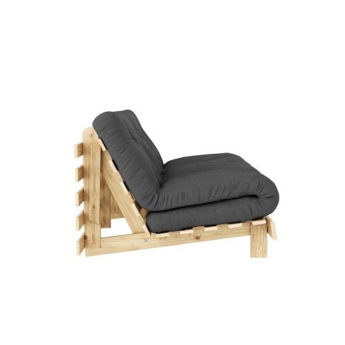 Sofá cama Roots 160 - 734 Gris oscuro