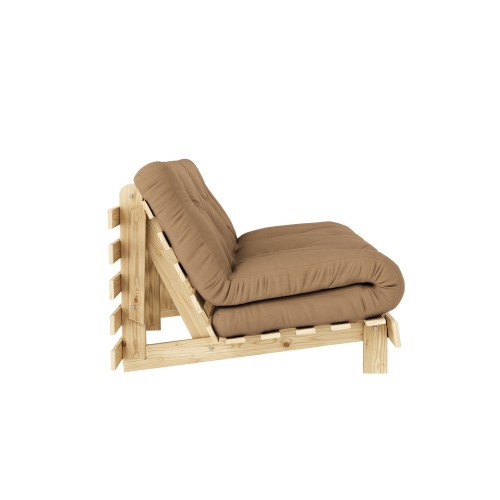 Divano letto Roots 160 - 755 Mocca