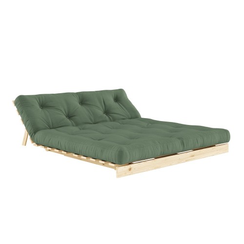 Sofa bed Roots 160 - 756 Olive Green