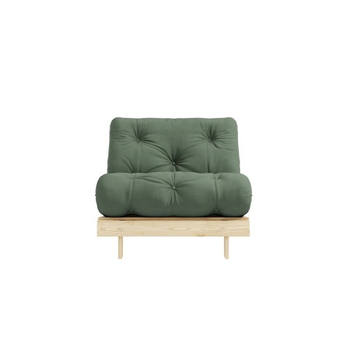 Sofa bed ROOTS 90 - 756 Olive Green