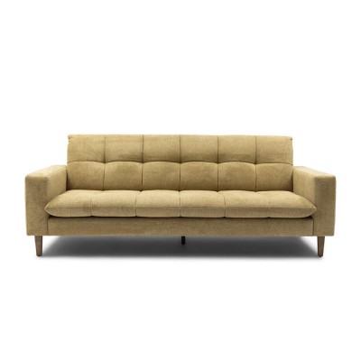 Sofa 3,5 zits Nelson, Laiton Soyeux, Chenille Jacquard Vogue Riviera Maison