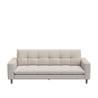 Divano Nelson 3,5 posti, Guscio in raso, Ciniglia Jacquard Riviera Maison