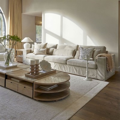 XL-Sofa Miles, Claudy Flax, Copperfield-Webung 2