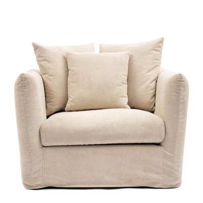 Poltrona Lille, Brompton Beige Riviera Maison