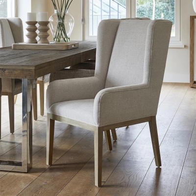 Silla de comedor Ascot, Lino Brillante, Chenilla Jacquard 2