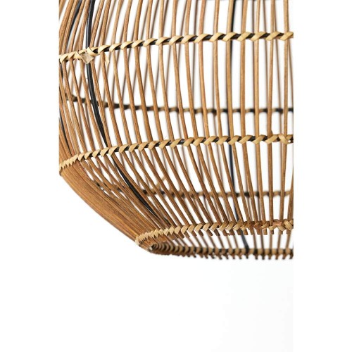 Hanging lamp Ø40x41.5 cm PACINO dark brown rattan
