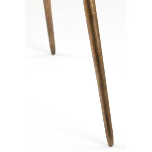 Pot sur pied Ø44x124 cm MARIELLE or