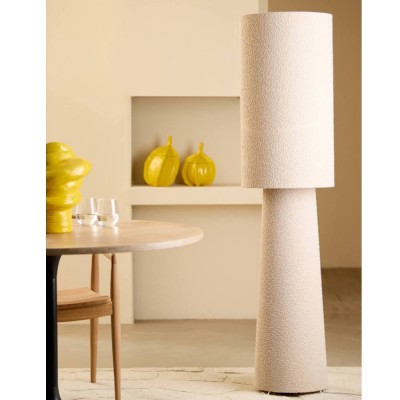 Lampada da terra Ø40x165 cm MICKY crema riccio light and living