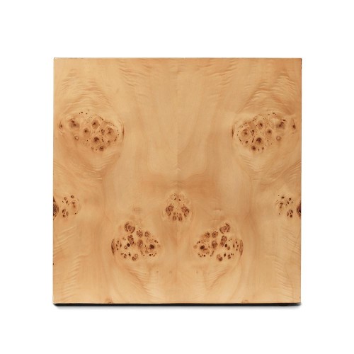 Burl Kubus Bijzettafel - Natuurlijk