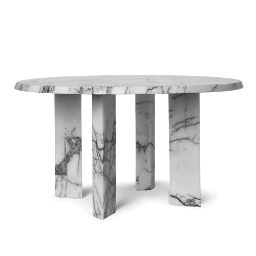 Table basse Taula - blanc/anthracite