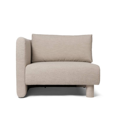 Sofa Dase Armrest Left Soft Bouclé