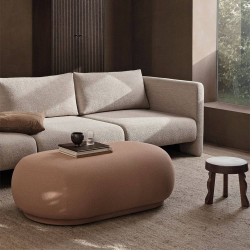 Sofa Dase Armlehne rechts Soft Bouclé