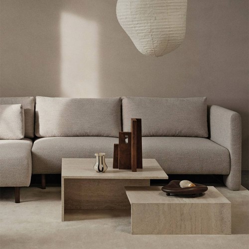 Sofa Dase Armlehne rechts Soft Bouclé