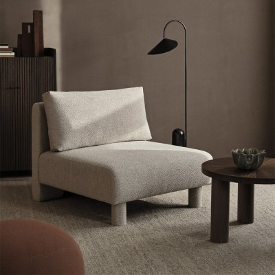 Dase central sofa in soft bouclé fabric 2