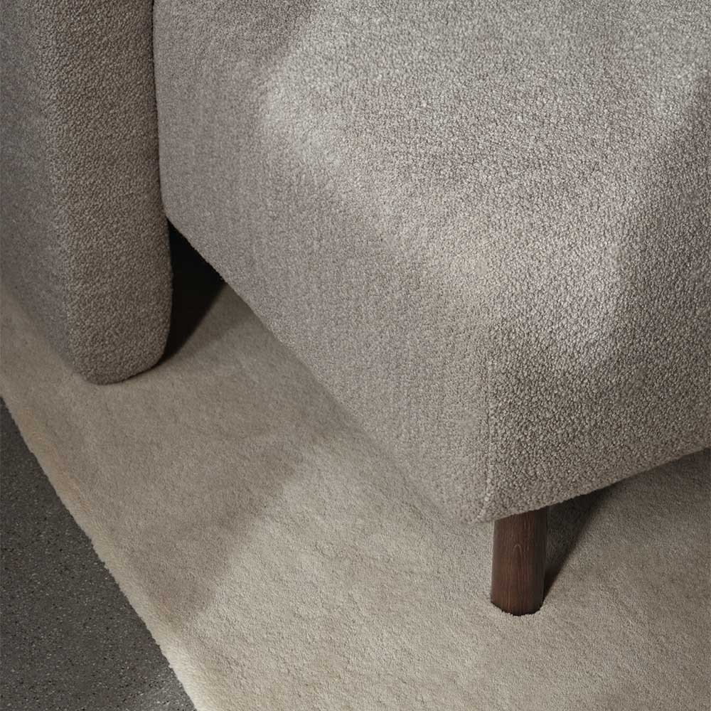 Divano Dase Méridienne Left Soft Bouclé