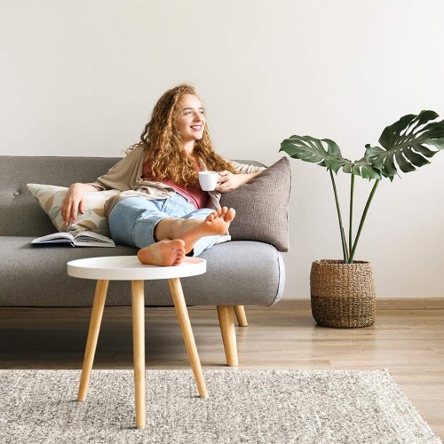 Elba vloerkleed - wit