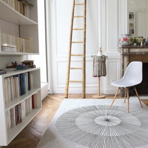 Gray Dandelion Rug Edito Paris