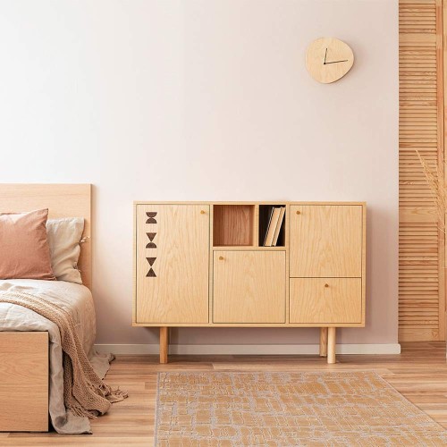 Tappeto Chiara 1018 - beige/oro