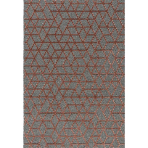 Tapis Chiara 826 - gris/rouge
