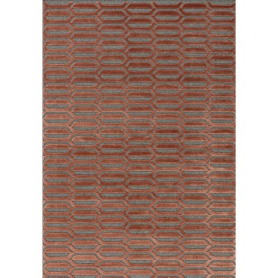 Tapis Chiara 949 - gris/rouge Acsento