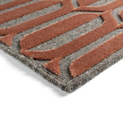 Tapis Chiara 949 - gris/rouge 2