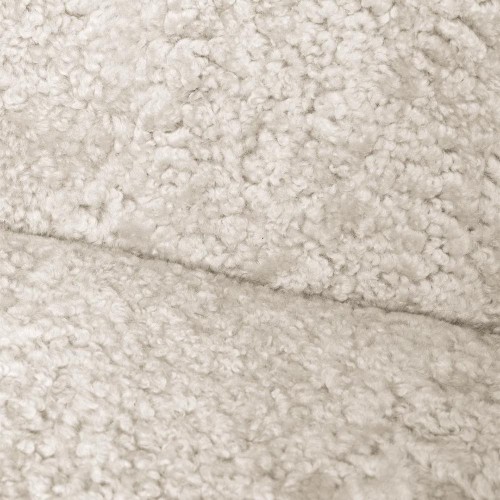 Poltrona lounge Buur - Pelle di pecora Moonlight