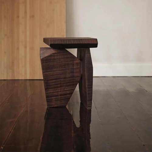 Silva piece - Dark-stained mango wood