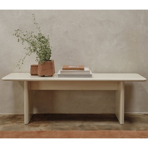 Rink bench - eggshell