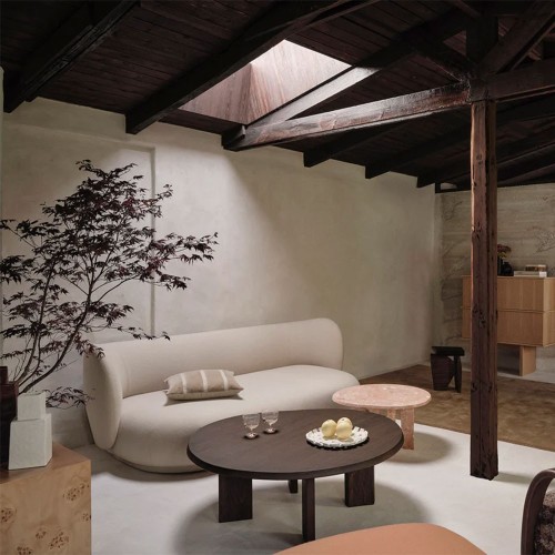 Rico Tonus sofa bed - 135 Blanc Cassé