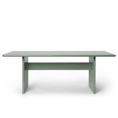 Rink Petite dining table - green tea