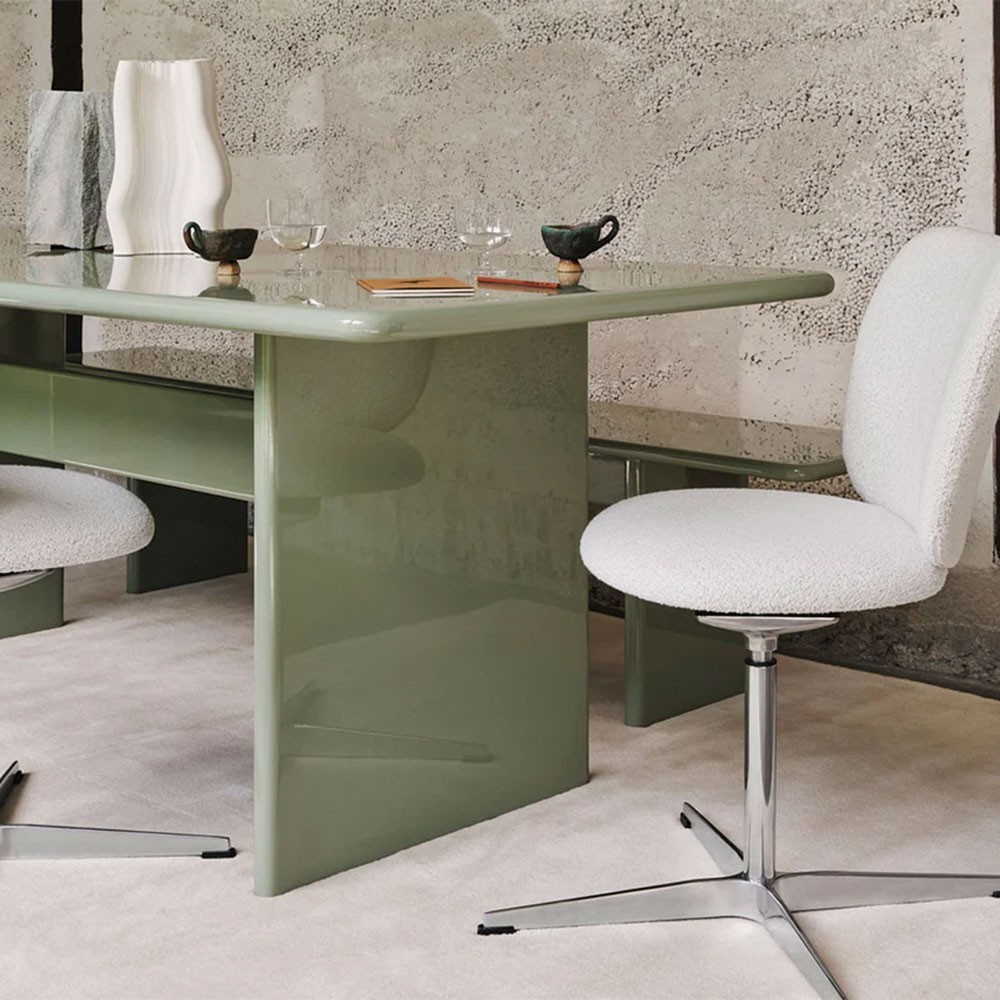 Mesa de comedor Rink Petite - té verde