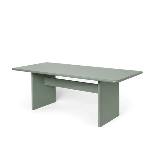 Rink Petite dining table - green tea