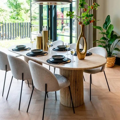 La Cantera oval dining table 240