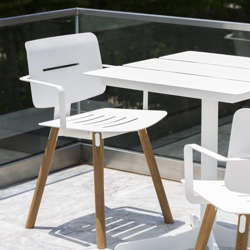 Fauteuil Coco blanc Oasiq