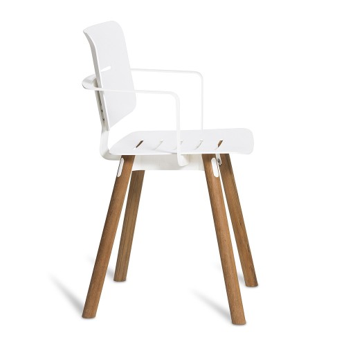 Coco armchair white Oasiq