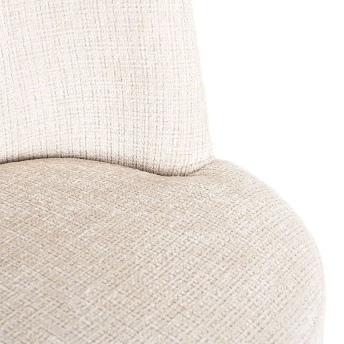 Chaise Stella beige chenille