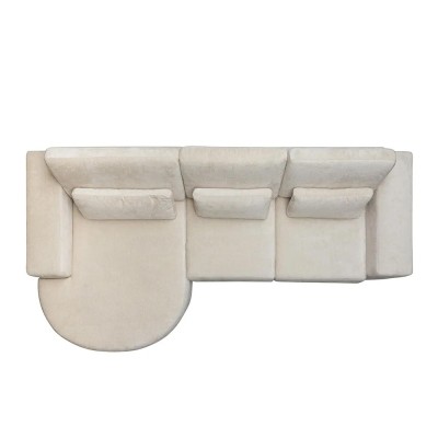 Sofa Felix meridienne links rond 2