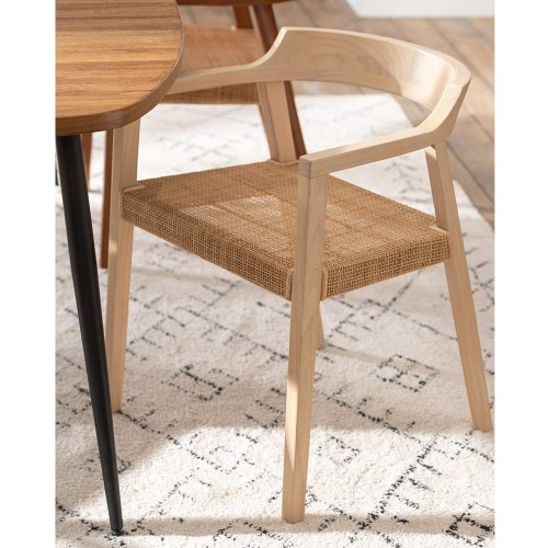 Sedia Emma in teak naturale