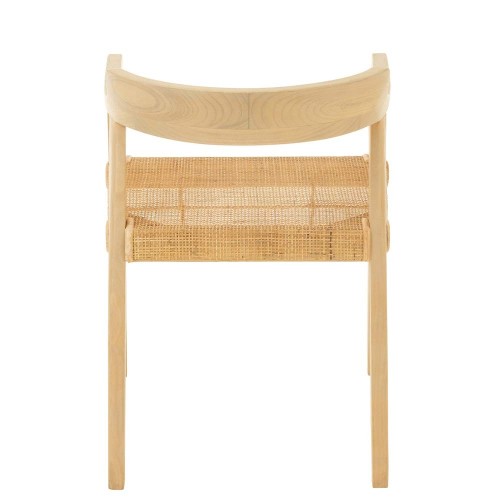 Silla Emma de teca natural