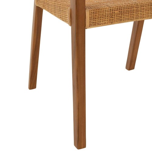 Stuhl Emma Teak braun