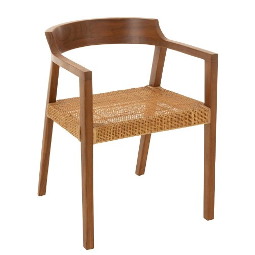 Emma brown teak chair